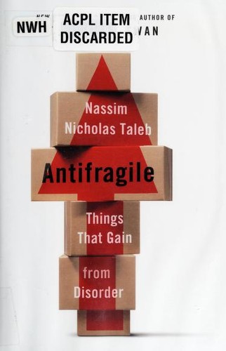 Antifragile book cover